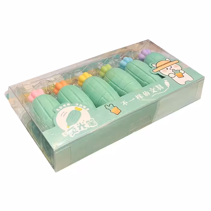 ماژیک علامتگذار مدل Cactus-06 کد 150179 بسته 6 عددی