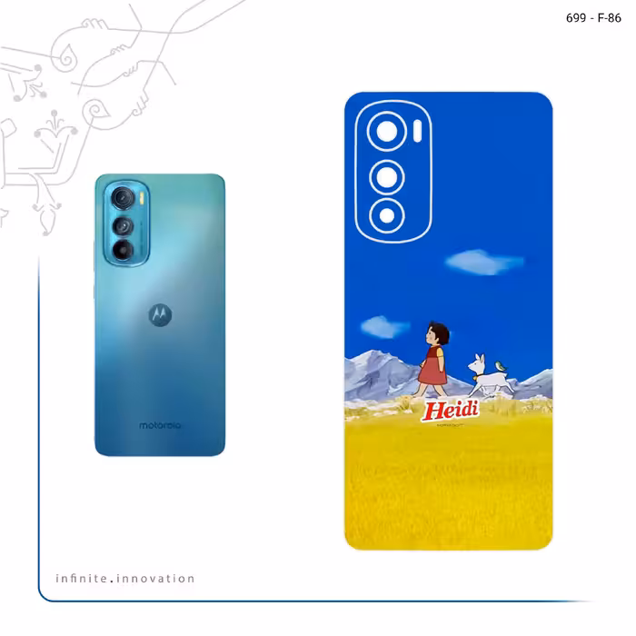 برچسب پوششی ماهوت مدل Heidi Girl of the Alps مناسب برای گوشی موبایل موتورولا Edge 30