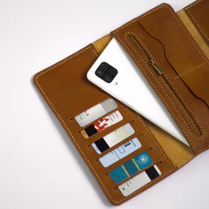 کیف پول چرمی مدل A03