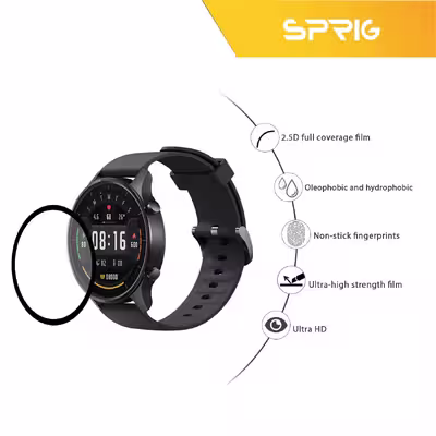 محافظ صفحه نمایش نانو اسپریگ مدل SPG مناسب برای ساعت هوشمند شیایومی Mi Watch Color Sport