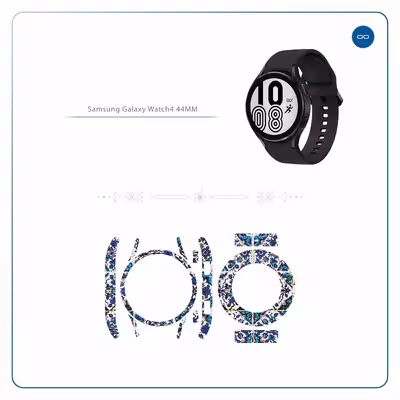 برچسب ماهوت طرح Iran Tile1 مناسب برای ساعت هوشمند سامسونگ Watch4 44mm