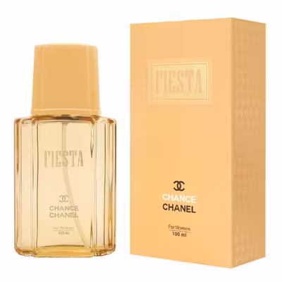 ادو پرفیوم زنانه فیستا مدل CHANEL CHANCE حجم 100 میلی لیتر به همراه ادو پرفیوم مردانه فیستا مدل Mont Blanc Legend