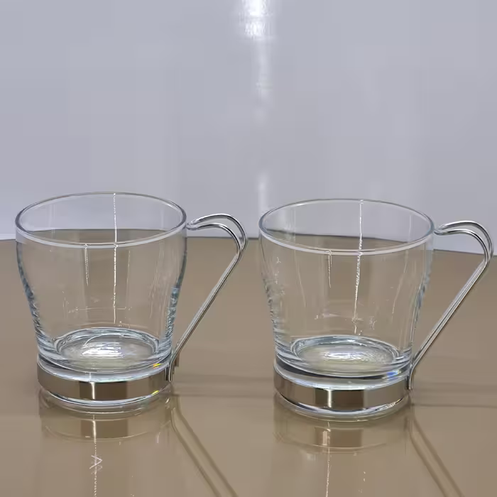 استکان پاشاباغچه مدل کروما بسته 6 عددی