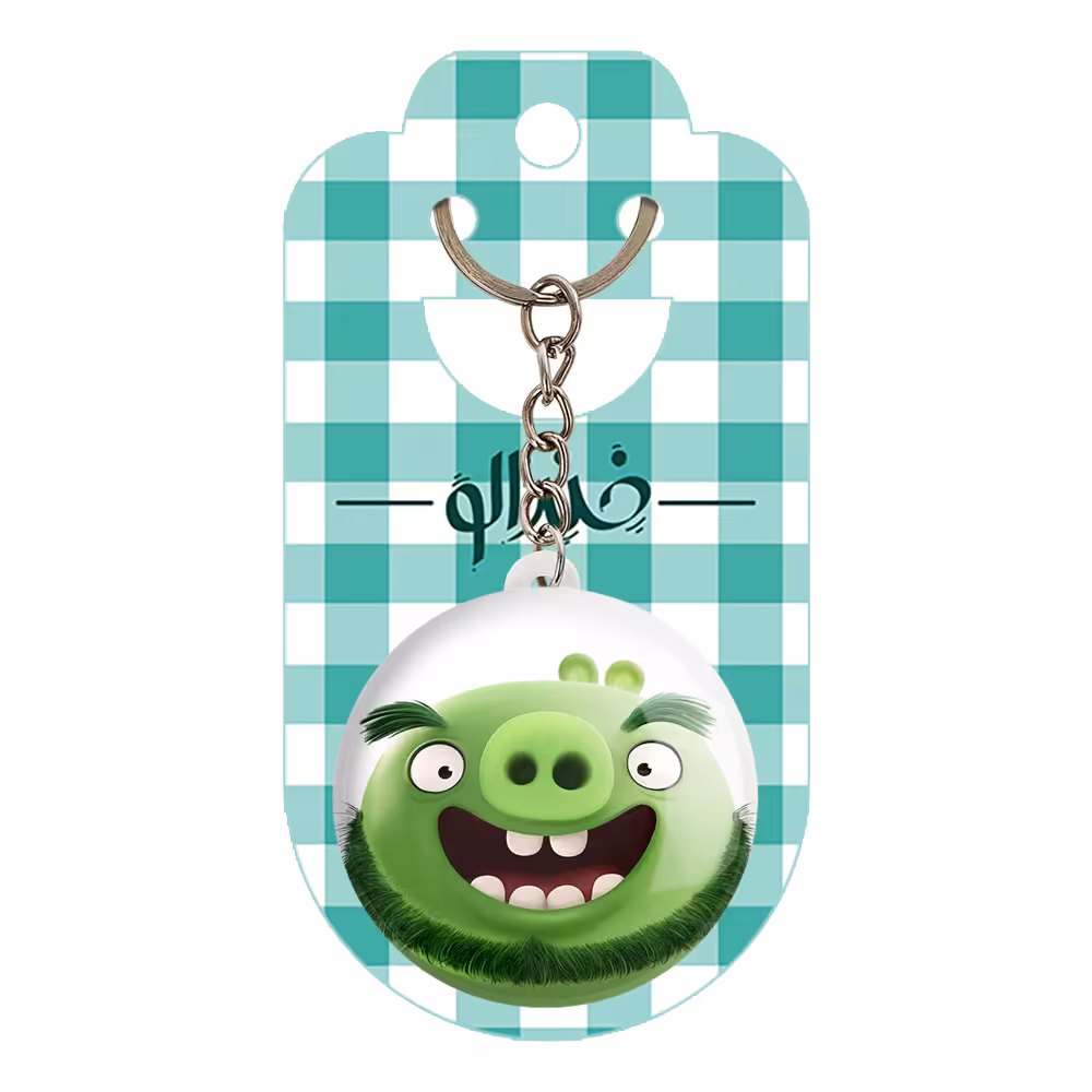 جاکلیدی خندالو مدل لئونارد پرندگان خشمگین کد 13863