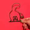 دیوارکوب طرح گربه سیمون کد 67-13