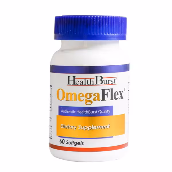 سافت ژل امگا فلکس هلث برست   Health Burst Omega Flex Softgels