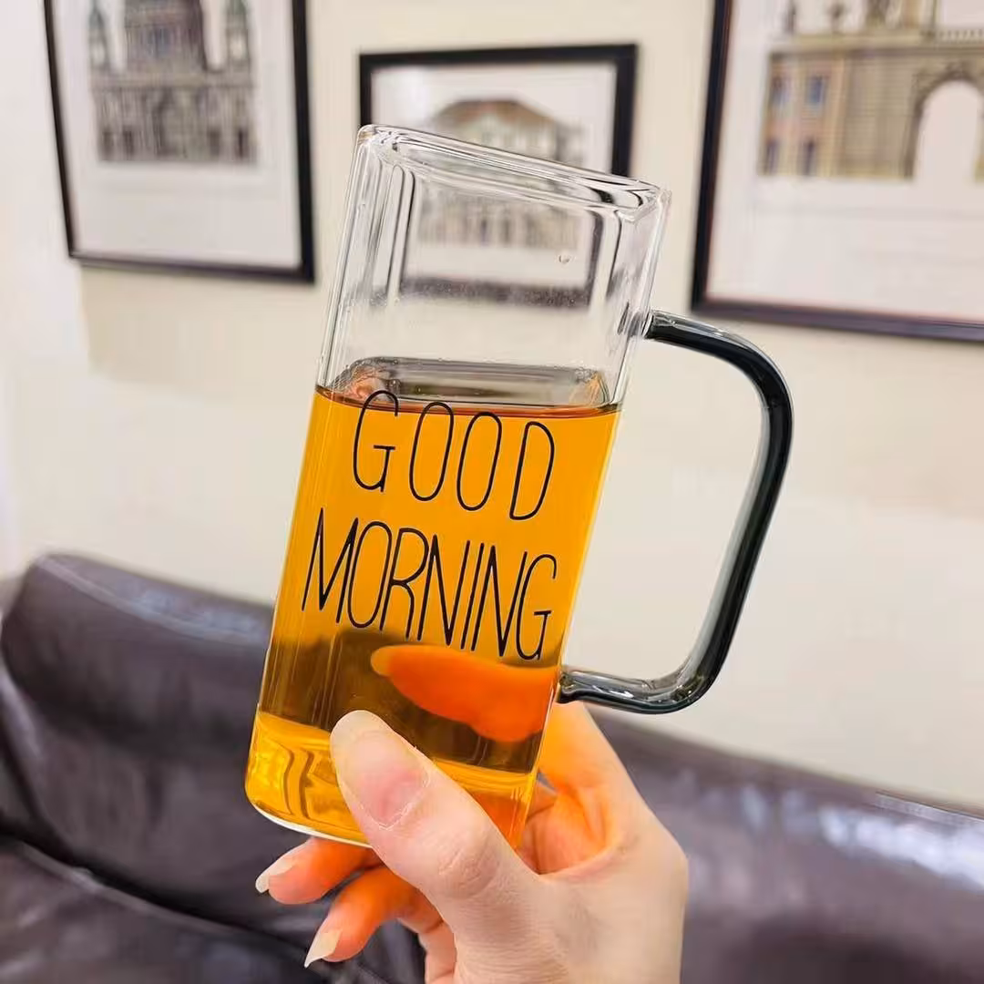 لیوان پیرکس good morning