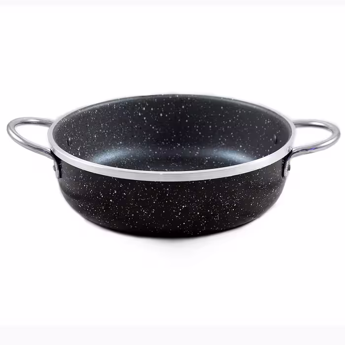 تابه گرانیتی دسته فلزی سایز 26