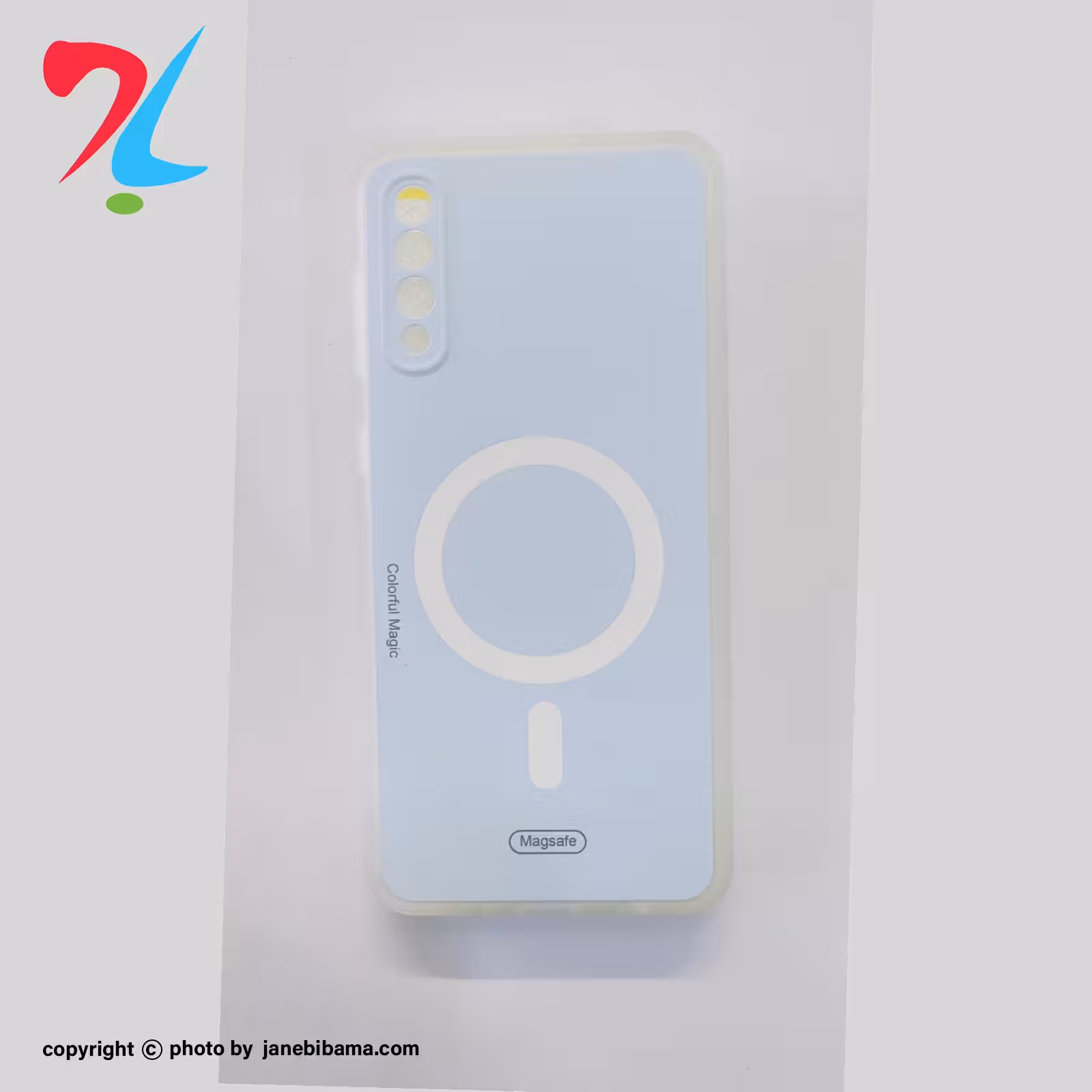 کاور مدل مگ سیف مات مناسب برای موبایل سامسونگ GALAXY a50 -ابی اسمانی