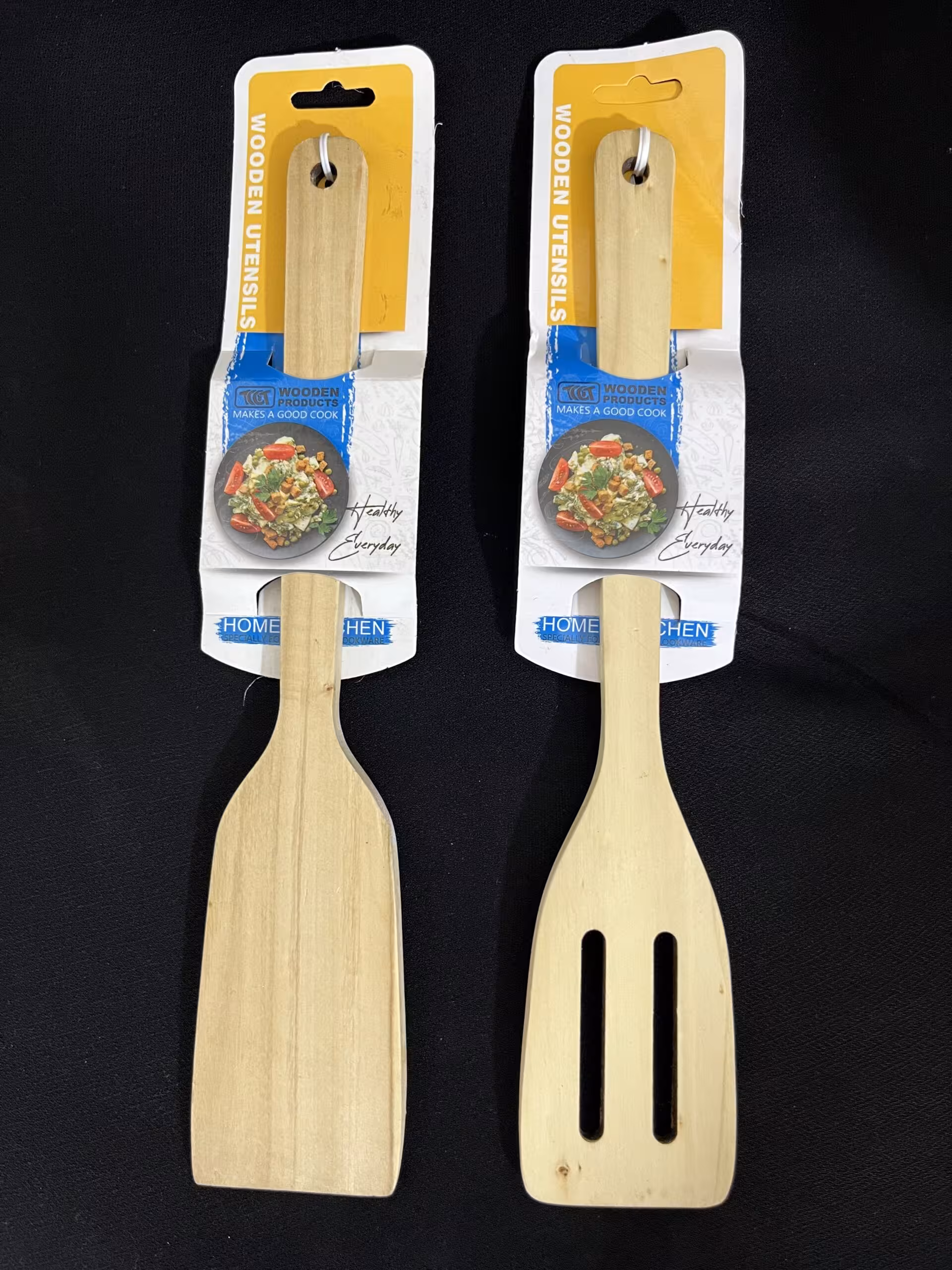 کفگیر چوبی دو عددی