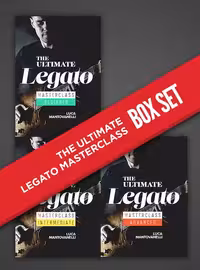 لگاتو گیتار | دورهٔ کامل Legato Masterclass Boxset با Luca Mantovanelli