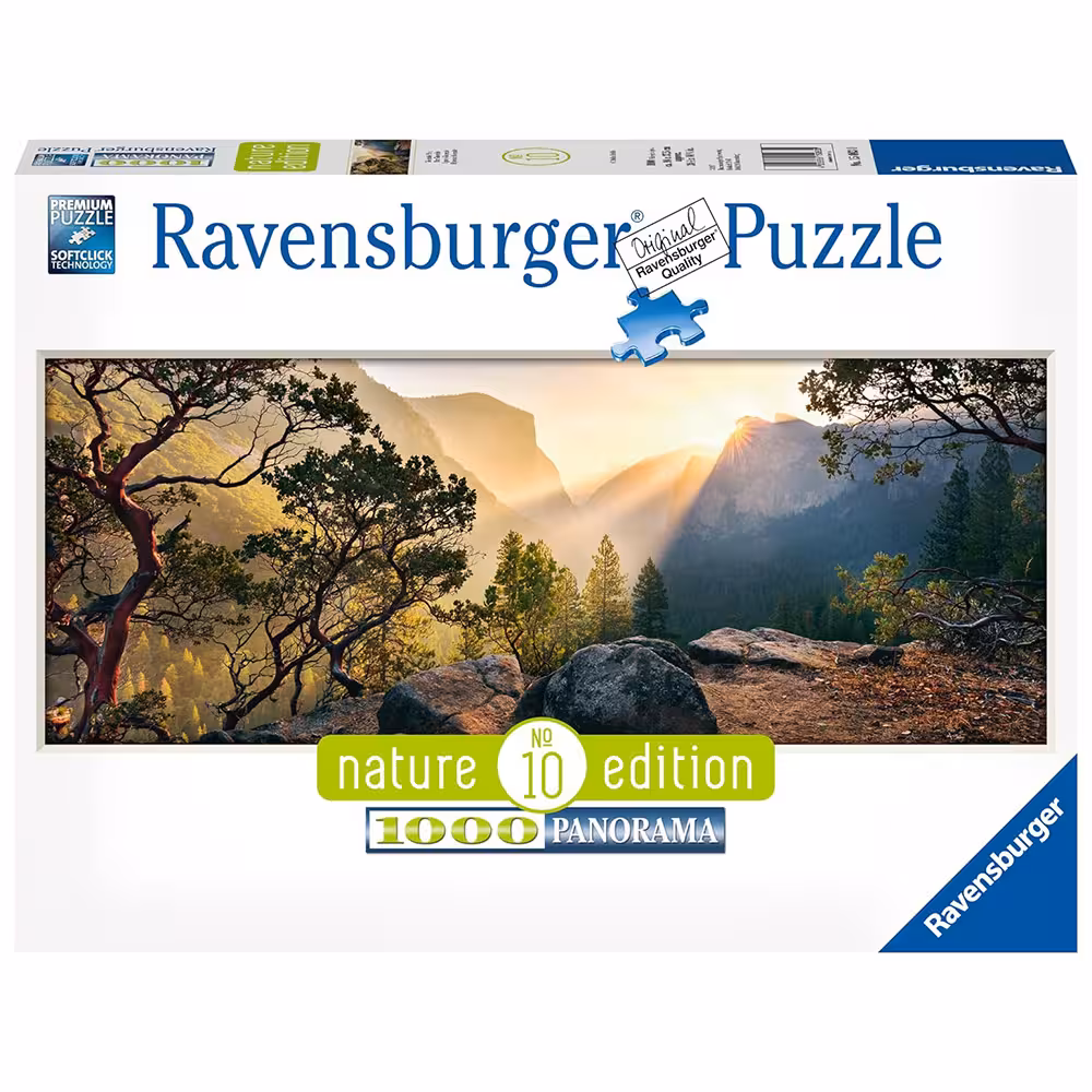 پازل 1000 قطعه پانوراما Ravensburger طرح پارک یوسمیتی