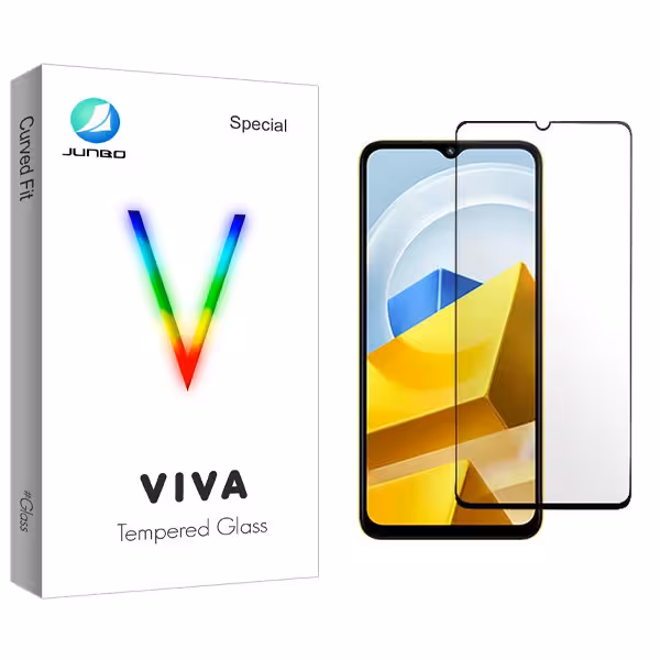 محافظ صفحه نمایش سرامیکی جانبو مدل Viva مناسب برای گوشی موبایل شیائومی Poco M5