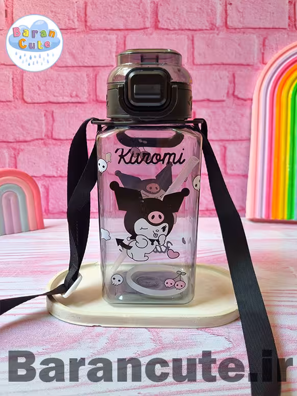 قمقمه فانتزی وارداتی نی دار طرح کورومی