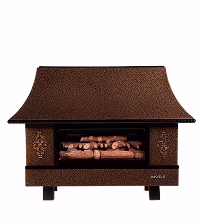 بخاری گاز سوز طرح شومینه زرین MC-28