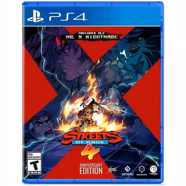 Streets of Rage 4 Anniversary Edition ps4