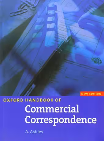 Oxford Handbook of Commercial Correspondence
