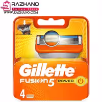 تیغ یدک 4 عددی ژیلت فیوژن پاور Gillette Fusion Power