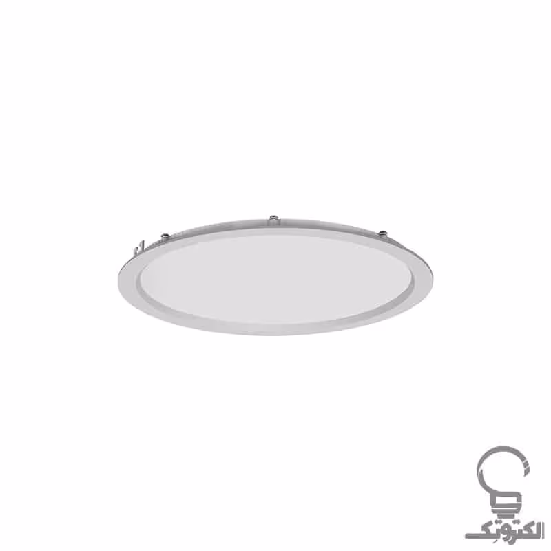 پنل LED اسلیم گرد توکار 22 وات ای دی سی (بسته 20 عددی)