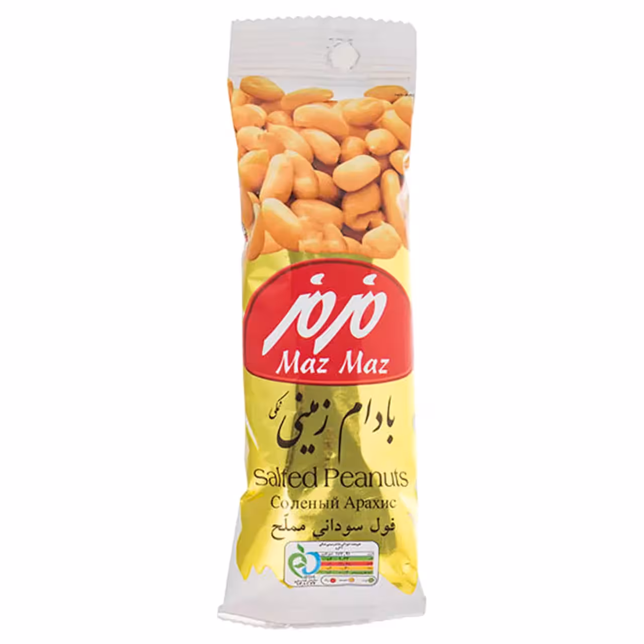 بادام زمینی نمکی مزمز – 35 گرم