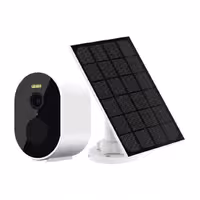 دوربین مداربسته بی سیم بلورمز مدل A11C به همراه پنل خورشیدی و باتری