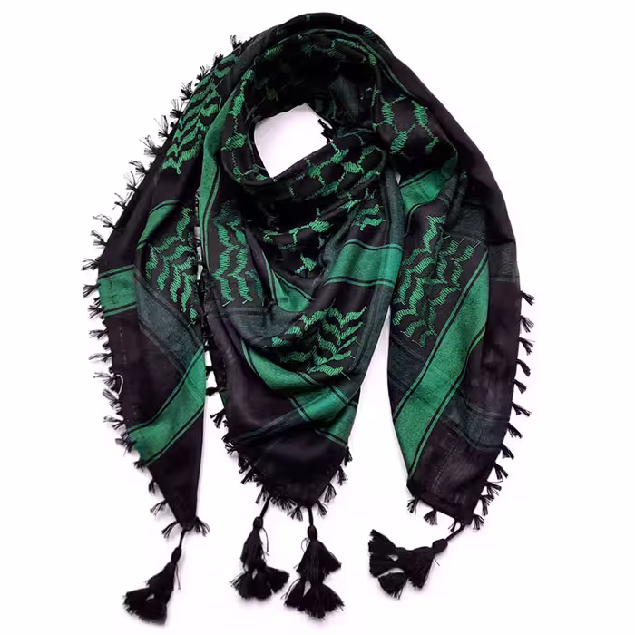 چفیه ( شماق ) سبز سیدی کد 240010