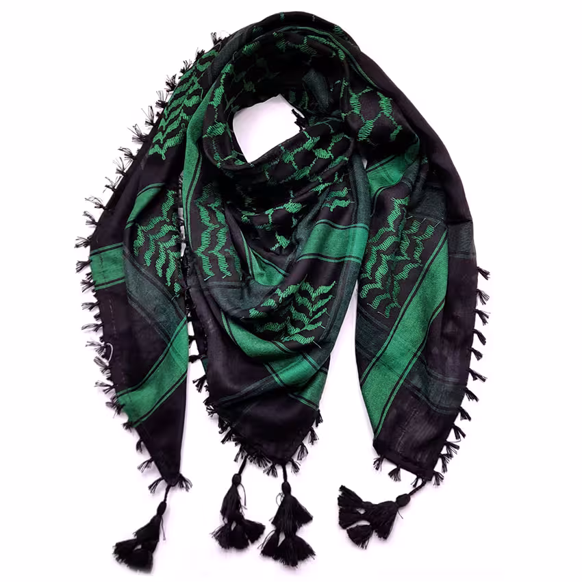 چفیه ( شماق ) سبز سیدی کد 240010