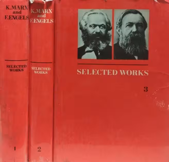 Marx & Engels Selected Works (Volume 1, 2, 3)