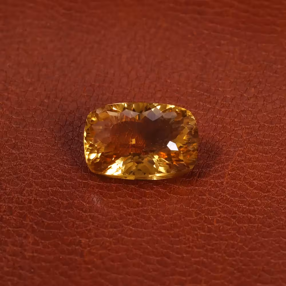 نگین سیترین کد 30123 - جواهری مشاهیر