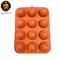 قالب سیلیکون دسری مدل پیچ 12 خانه