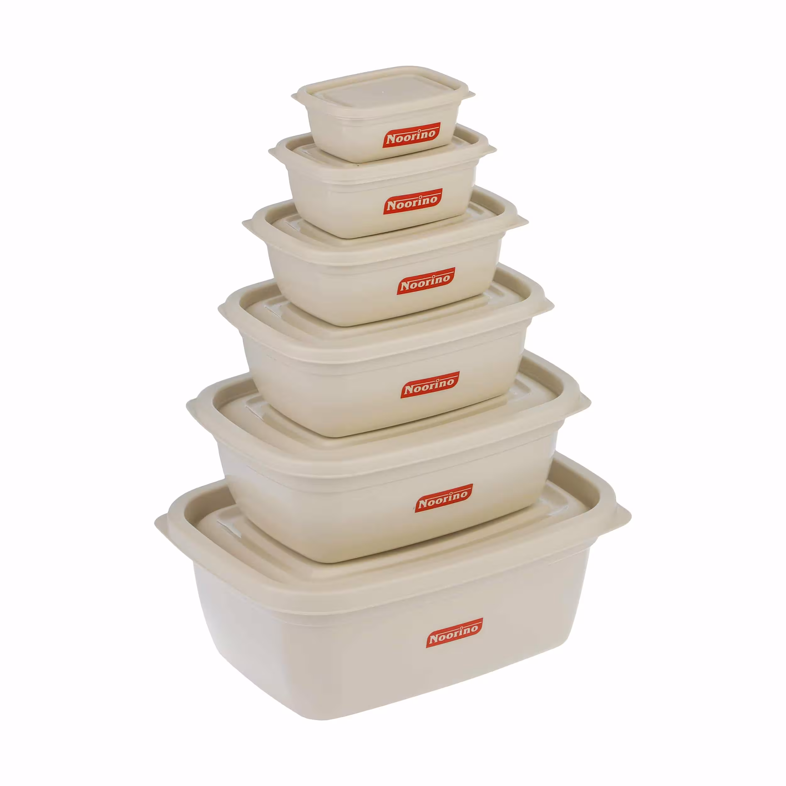 ظرف نگهدارنده نورینو مدل دلسا مجموعه 6 عددی کد 3311