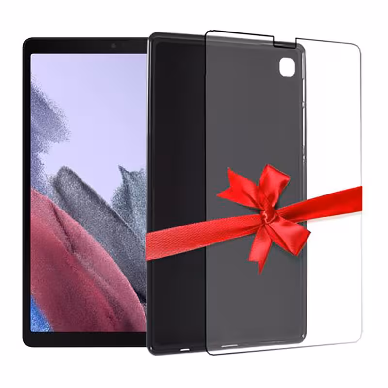 تبلت سامسونگ مدل Galaxy Tab A7 Lite SM-T220 ظرفیت 32 گیگابایت و رم سه گیگابایت به همراه کاور و محافظ صفحه نمایش