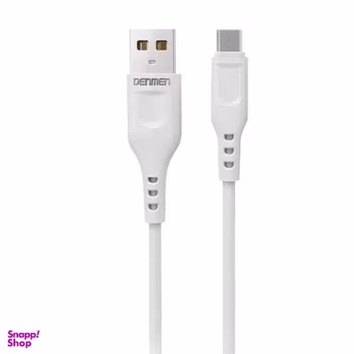 کابل تبدیل USB به microUSB دن‌من مدل D01V طول 1 متر