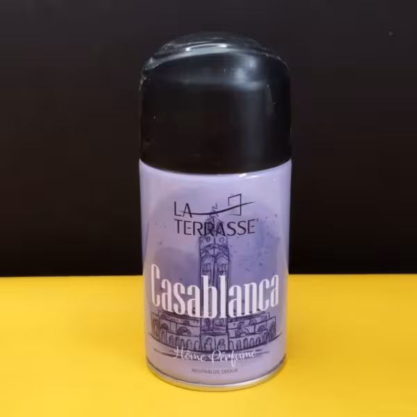 اسپری خوشبو کننده هوای لاتراس 250 میل دستگاهی کازابلانکا رایحه تق هرمس