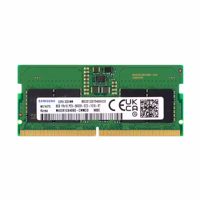 رم لپتاپ DDR5 تک کاناله 5600مگاهرتز CL46 سامسونگ ظرفیت 8 گیگابایت