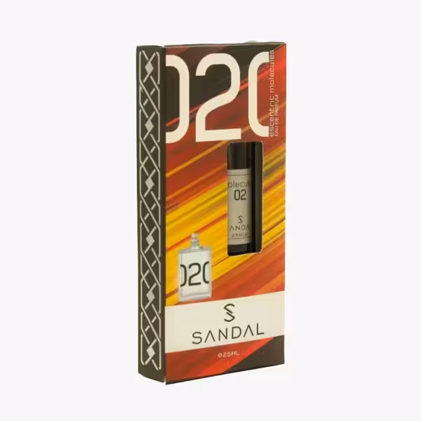 عطر جیبی مولکول 02 صندل 25 میل