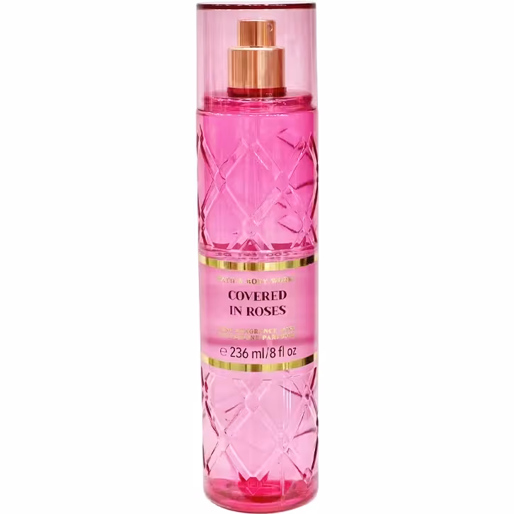بادی اسپلش کاورد این رزز بث اند بادی ورکس Bath & body works Covered In Roses Fine Fragrance Mist