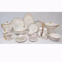سرویس چینی 99 پارچه 12 نفره پردیس کد 7006
