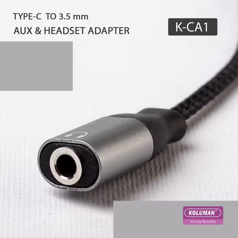 تبدیل Koluman TYPEC TO AUX  K-CA1