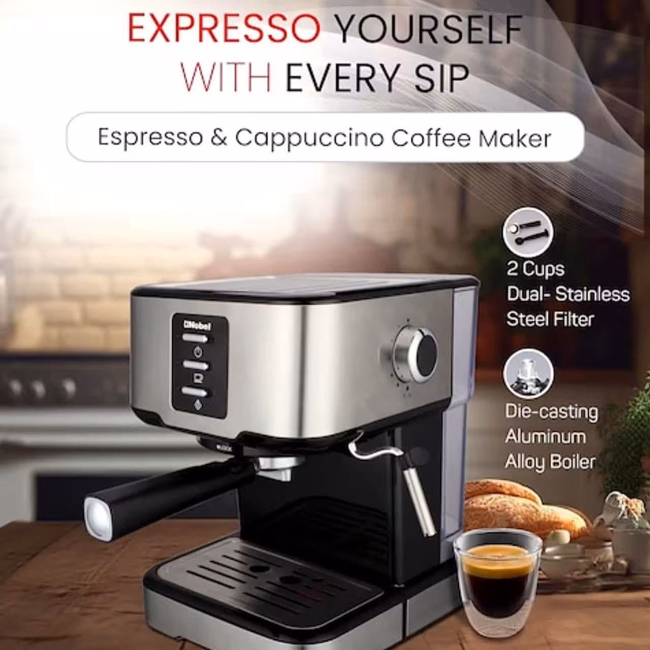 اسپرسو ساز کورس مدل CEM 1694