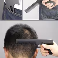 شانه سر مدل تفنگ کلت برای همه خانم ها و آقایان و کودکان Gun Comb