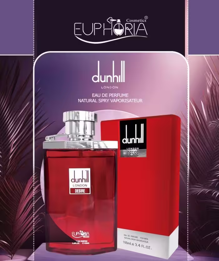 ادوپرفیوم ایفوریا دانهیل قرمز  Dunhill Desire حجم 100 میل
