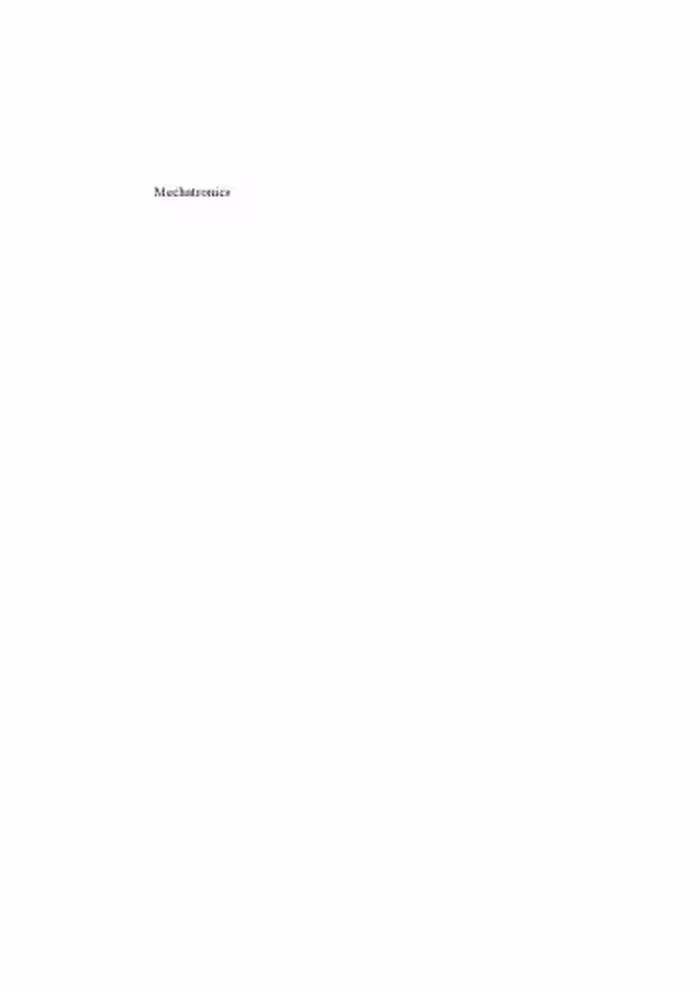 خرید و دانلود نسخه کامل کتاب Mechatronics: Dynamics of Electromechanical and Piezoelectric Systems