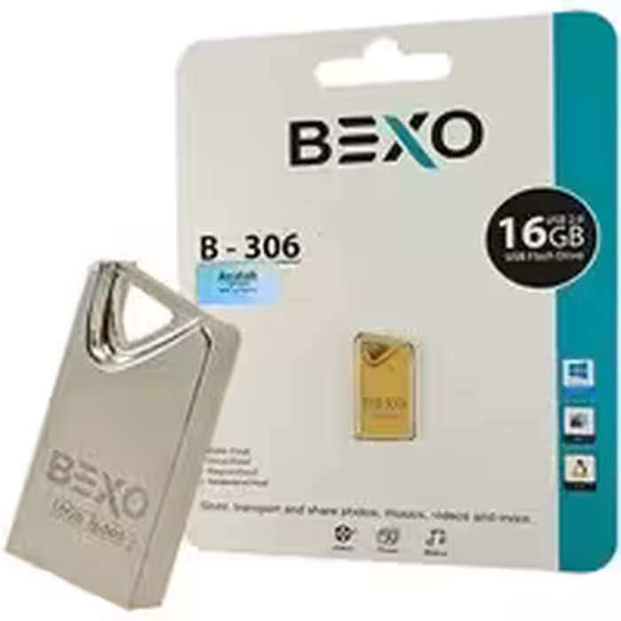 فلش 16 گیگ Bexo B-306 Gold