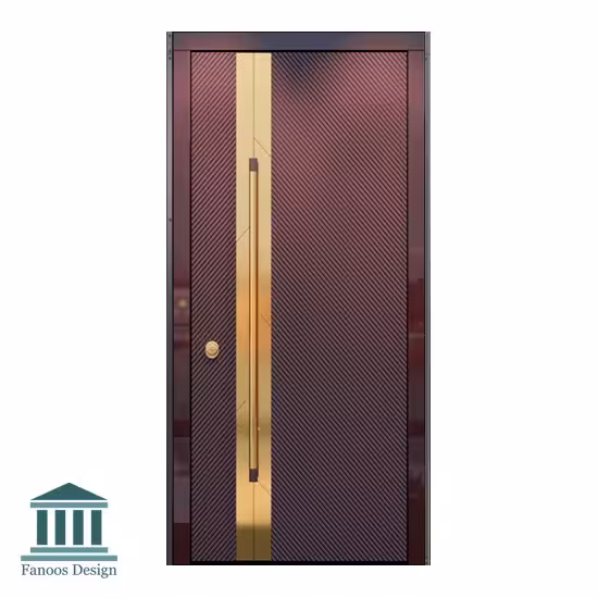 درب ورودی لابی چوبی نفر رو کد 3032