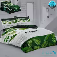 سرویس روتختی طرح botanical برند Turkaz کد 2080 دو نفره