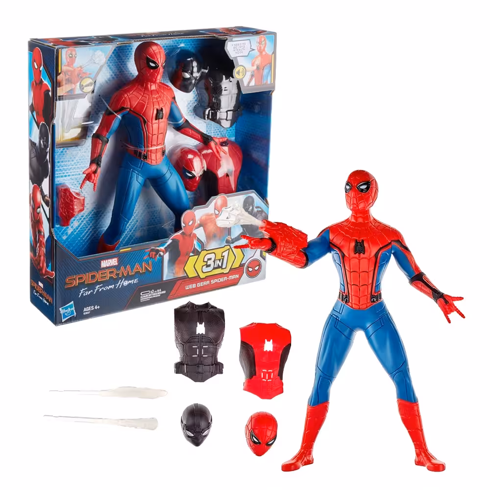 اکشن فیگور مرد عنکبوتی مدل دور از خانه Hasbro