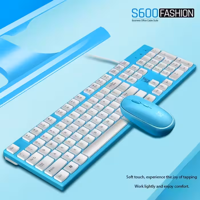 ست ماوس و کیبورد مدل S600