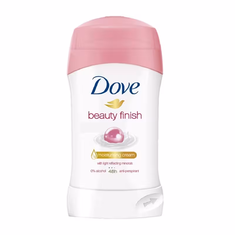 مام صابونی ضد تعریق داو مدل beauty finish حجم 40ml