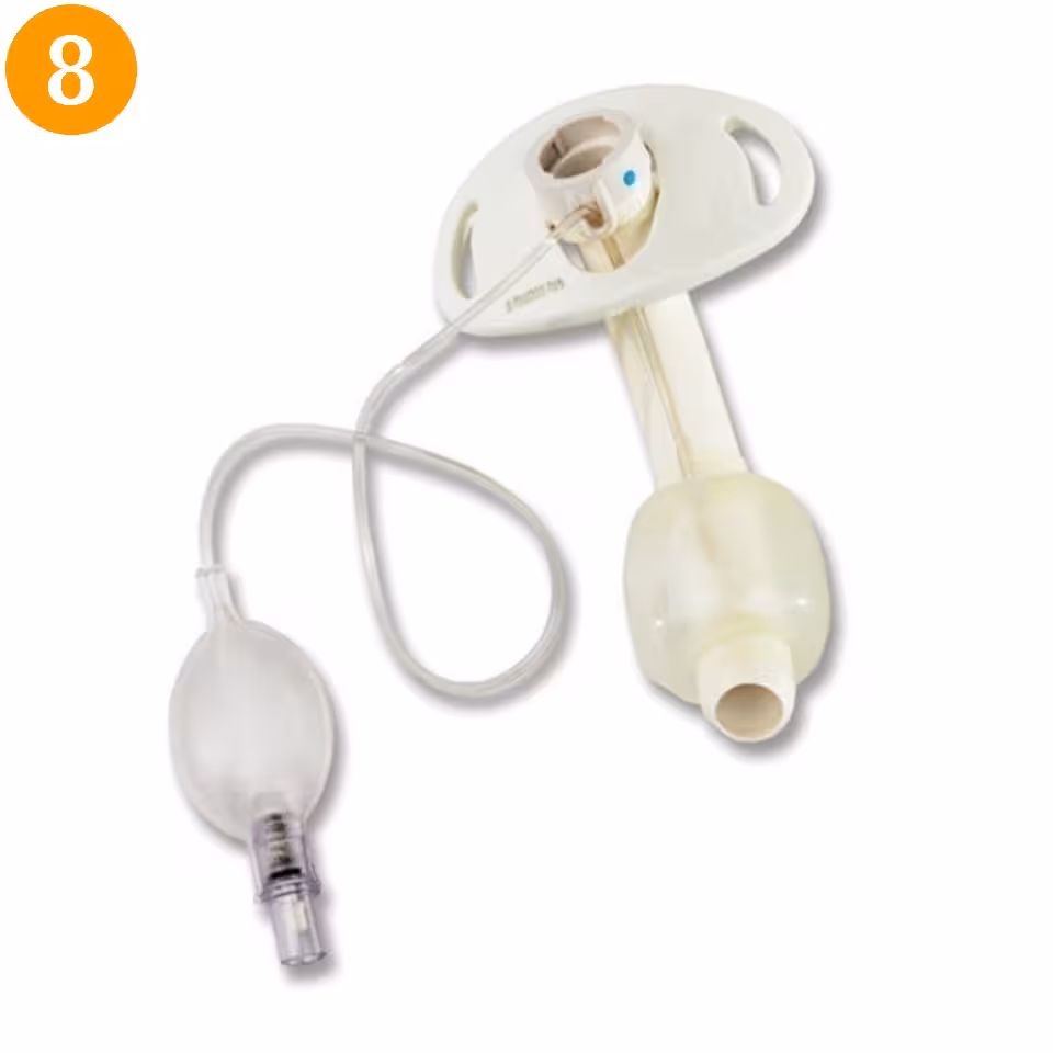 تراکستومی کاف دار شایلی سایز 8 COVIDIEN Shiley FEN